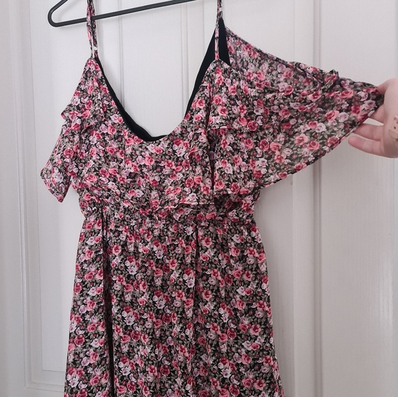 Summer Dress, floral, size 20 - Picture 2 of 6
